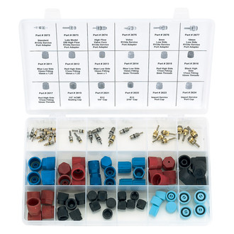 FJC® - 88-Piece Master Valve Core and Cap Assortment