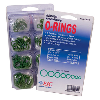 FJC® - 200-Piece HNBR High-Temperature O-Ring Assortment