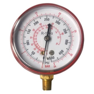 FJC® - 2-1/2" Red R-134a High Side Replacement Gauge