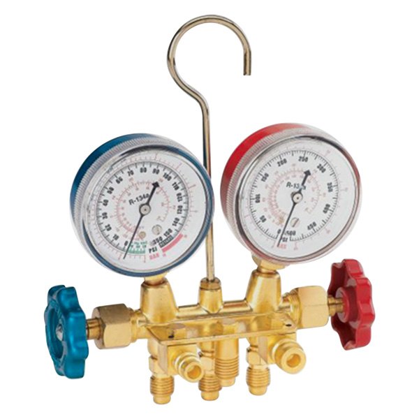 FJC® - Brass R-134a Manifold Gauge Set