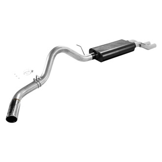 Flowmaster® - American Thunder™ Aluminized Steel Cat-Back Exhaust System with Single Side Exit