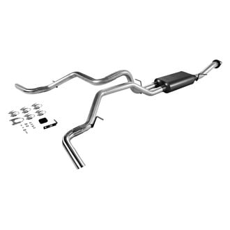 Flowmaster® - American Thunder™ Aluminized Steel Cat-Back Exhaust System with Split Side Exit