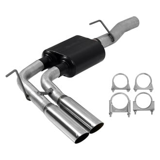 Flowmaster® - American Thunder™ Aluminized Steel Cat-Back Exhaust System with Dual Side Exit