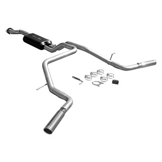 Flowmaster® - American Thunder™ Aluminized Steel Cat-Back Exhaust System with Split Side Exit
