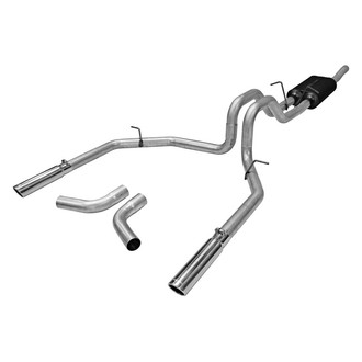 Flowmaster® - Force II™ Aluminized Steel Cat-Back Exhaust System with Split Rear/Side Exit