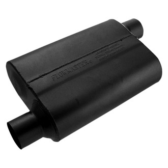 Flowmaster® - 40 Series Delta Force™ Aluminized Steel Oval Black Exhaust Muffler