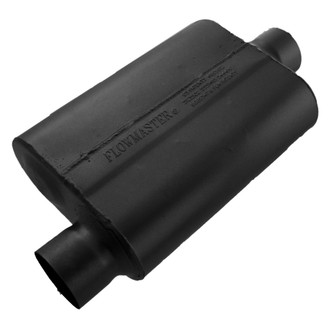 Flowmaster® - 40 Series Aluminized Steel Oval Black Exhaust Muffler