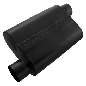 Flowmaster® - 40 Series Aluminized Steel Oval Black Exhaust Muffler