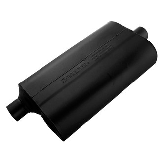 Flowmaster® - Super 50 Series Delta Flow™ Aluminized Steel Oval Performance (SUV) Black Exhaust Muffler