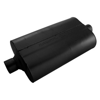 Flowmaster® - Super 50 Series Delta Flow™ Aluminized Steel Oval Performance (SUV) Black Exhaust Muffler