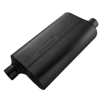 Flowmaster® - Super 50 Series Delta Flow™ Aluminized Steel Oval Performance (SUV) Black Exhaust Muffler