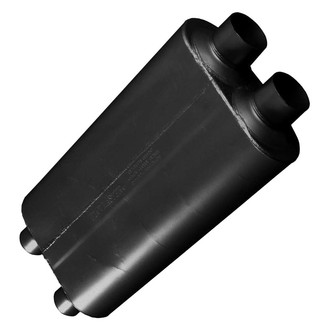 Flowmaster® - 50 Series Big Block™ Aluminized Steel Oval Black Exhaust Muffler