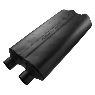 Flowmaster® - 50 Series Big Block™ Aluminized Steel Oval Black Exhaust Muffler