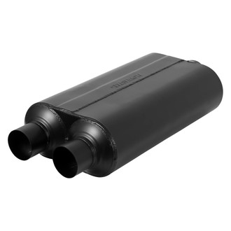 Flowmaster® - Super 50 Series Delta Flow™ Aluminized Steel Oval Performance (SUV) Black Exhaust Muffler