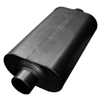 Flowmaster® - Super 50 Series Delta Flow™ Aluminized Steel Oval Performance (SUV) Black Exhaust Muffler