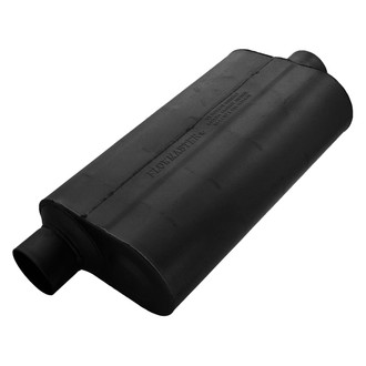 Flowmaster® - Super 50 Series Delta Flow™ Aluminized Steel Oval Performance (SUV) Black Exhaust Muffler
