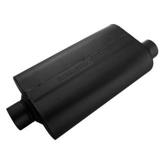 Flowmaster® - Super 50 Series Delta Flow™ Aluminized Steel Oval Performance (SUV) Black Exhaust Muffler