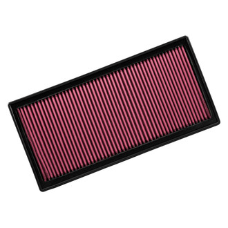 Flowmaster® - Delta Force™ Oiled Panel Red Air Filter (16.063" BOL x 8" BOW x 1.125" H)