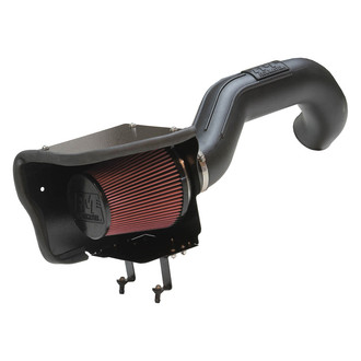 Flowmaster® - Delta Force™ Cross-Linked Polyethylene Black Cold Air Intake System with Oiled Red Filter