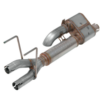 Flowmaster® - FlowFX 409 SS Round Direct-Fit Gray Exhaust Muffler Kit with Active Valve