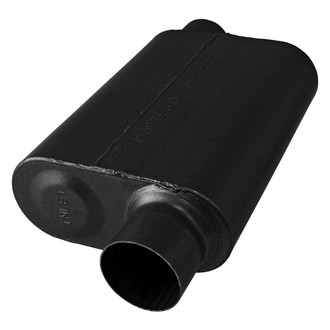 Flowmaster® - 40 Series 409 SS Oval Black Exhaust Muffler