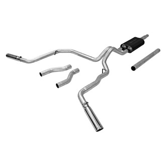 Flowmaster® - American Thunder™ Stainless Steel Cat-Back Exhaust System with Split Rear/Side Exit