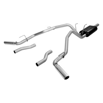Flowmaster® - American Thunder™ Stainless Steel Cat-Back Exhaust System with Split Rear/Side Exit