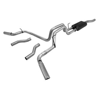 Flowmaster® - American Thunder™ Stainless Steel Cat-Back Exhaust System with Split Rear/Side Exit