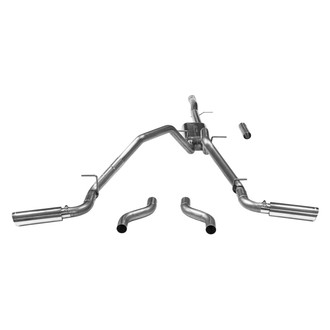Flowmaster® - American Thunder™ 409 SS Cat-Back Exhaust System with Split Side Exit