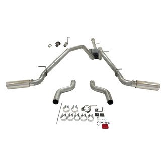Flowmaster® - American Thunder™ Stainless Steel Cat-Back Exhaust System with Split Rear/Side Exit