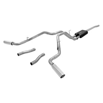 Flowmaster® - American Thunder™ Stainless Steel Cat-Back Exhaust System with Split Rear/Side Exit