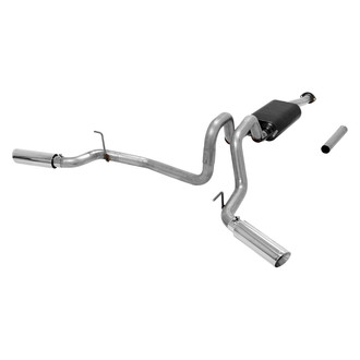 Flowmaster® - American Thunder™ Stainless Steel Cat-Back Exhaust System with Split Side Exit