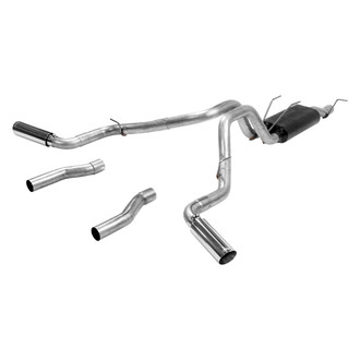 Flowmaster® - Force II™ 409 SS Cat-Back Exhaust System with Split Rear/Side Exit