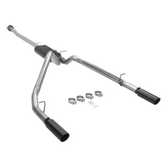 Flowmaster® - American Thunder™ 409 SS Cat-Back Exhaust System with Split Rear Exit