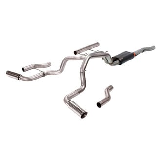 Flowmaster® - American Thunder™ 409 SS Cat-Back Exhaust System with Split Rear/Side Exit