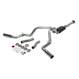 Flowmaster® - American Thunder™ 409 SS Cat-Back Exhaust System with Split Rear/Side Exit