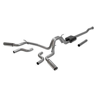 Flowmaster® - American Thunder™ 409 SS Cat-Back Exhaust System with Split Rear/Side Exit
