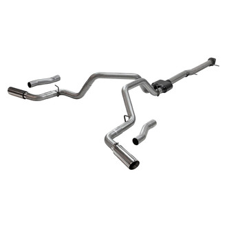 Flowmaster® - Outlaw™ 409 SS Cat-Back Exhaust System with Split Rear/Side Exit