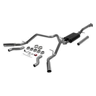 Flowmaster® - American Thunder™ 409 SS Cat-Back Exhaust System with Split Rear/Side Exit