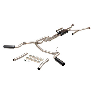 Flowmaster® - Outlaw™ 409 SS Cat-Back Exhaust System with Split Rear/Side Exit