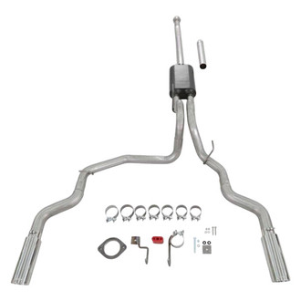 Flowmaster® - Force II™ 409 SS Cat-Back Exhaust System with Split Rear Exit