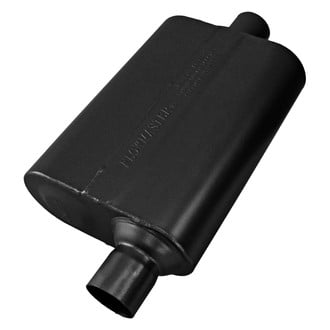 Flowmaster® - Super 44 Series Delta Flow™ 409 SS Oval Black Exhaust Muffler