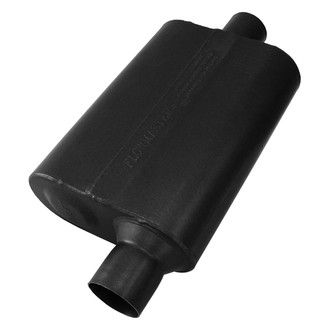 Flowmaster® - 40 Series Delta Flow™ 409 SS Oval Black Exhaust Muffler