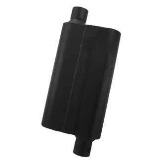 Flowmaster® - 40 Series Delta Flow™ 409 SS Oval Black Exhaust Muffler