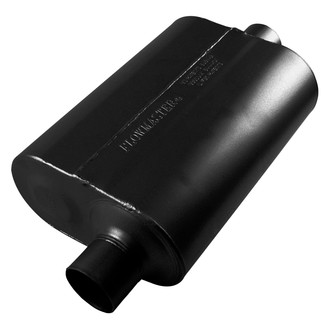 Flowmaster® - Super 40 Series Delta Flow™ 409 SS Oval Diesel Black Exhaust Muffler
