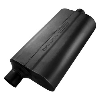 Flowmaster® - Super 50 Series Delta Flow™ 409 SS Oval Performance (SUV) Black Exhaust Muffler