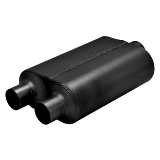 Flowmaster® - Super 40 Series Delta Flow™ 409 SS Oval Black Exhaust Muffler