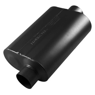 Flowmaster® - Super 40 Series Delta Flow™ 409 SS Oval Diesel Black Exhaust Muffler
