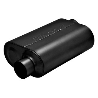 Flowmaster® - Super 40 Series Delta Flow™ 409 SS Oval Diesel Black Exhaust Muffler