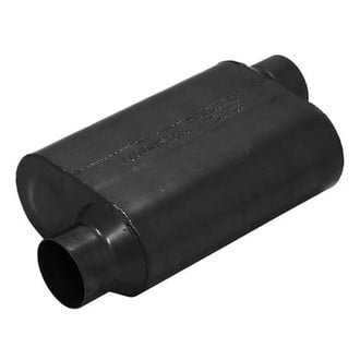 Flowmaster® - Super 40 Series Delta Flow™ Stainless Steel Oval Black Exhaust Muffler